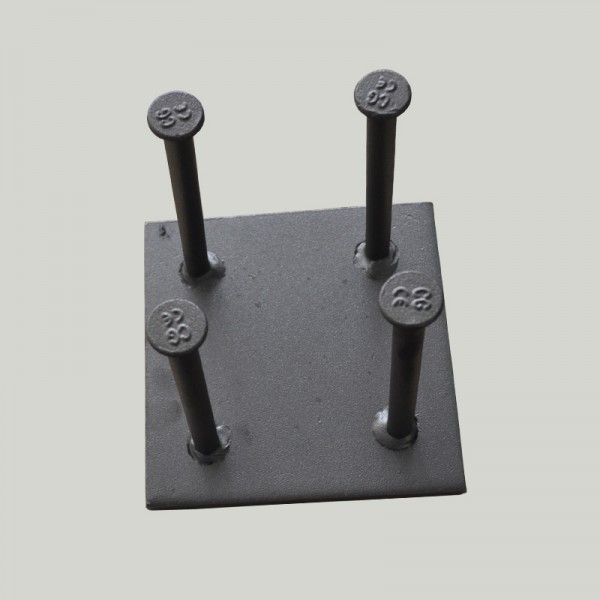Precast Concrete Insert Steel Welding Fastening Plate with Studs Precast Concrete Insert Steel Welding Fastening Plate with Studs