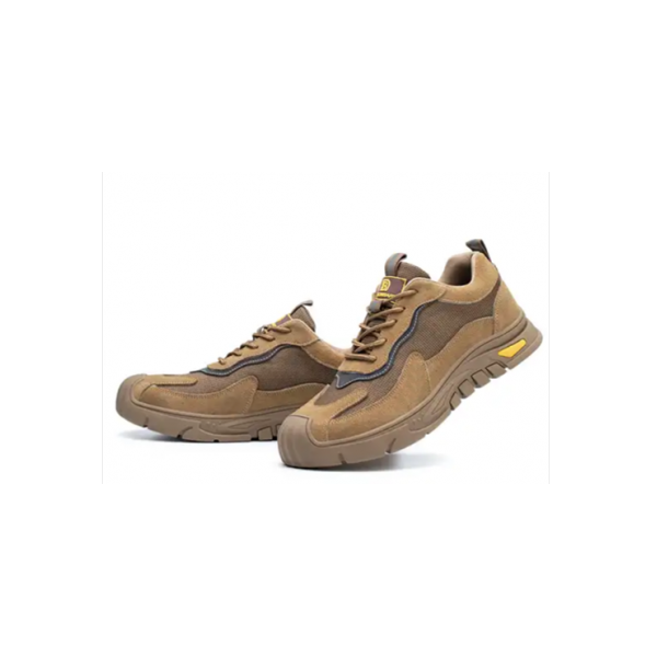 HIGH-QUALITY FASHION BREATHABLE WORK BOOTS ANTI-PUNCTURE STEEL TOE MEN'S SAFETY SHOES