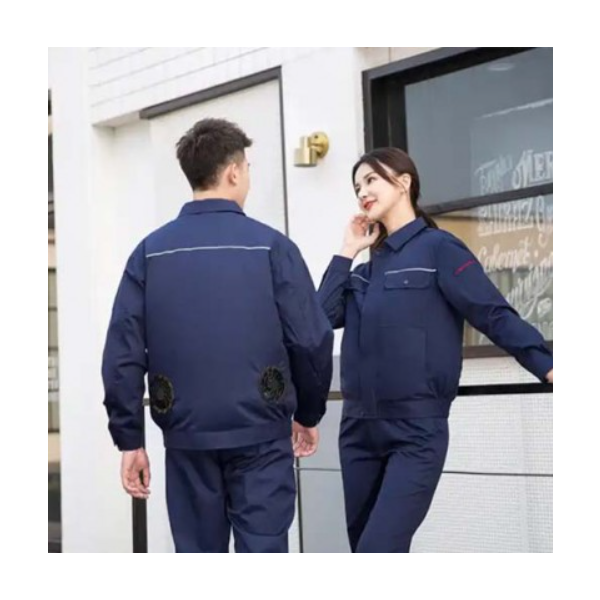 REFLECTIVE ANTIFLAME WHOLESALE LABOR INSURANCE WELDING PRINTING ON PRODUCTION SUIT SET WOMEN MEN SAFETY WORK CLOTHES WITH FAN