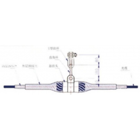 Currency fittings of two layers Helical Suspension Set
