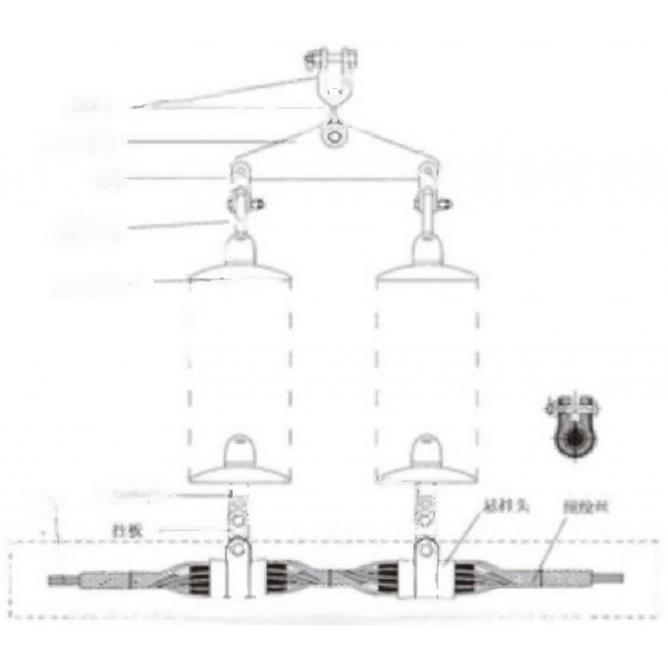 Double points Suspension set Double points Suspension set