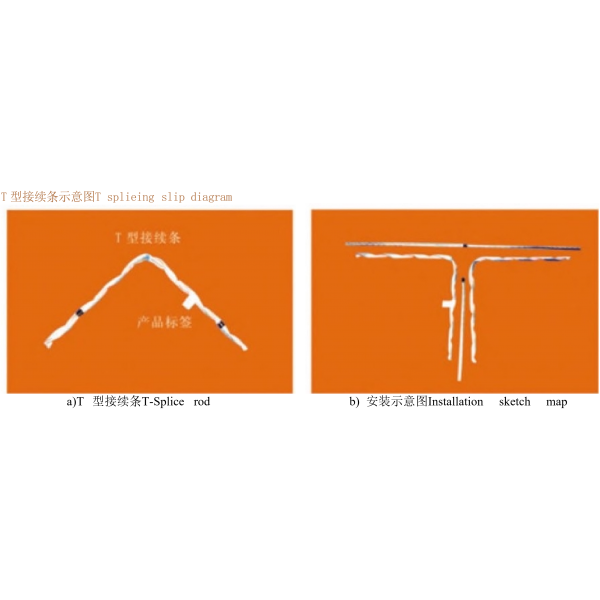 Helical  T-Splice  rod  for  ACSR  Conductor